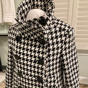 Xs/Small Wool Double Breasted Pea Coat